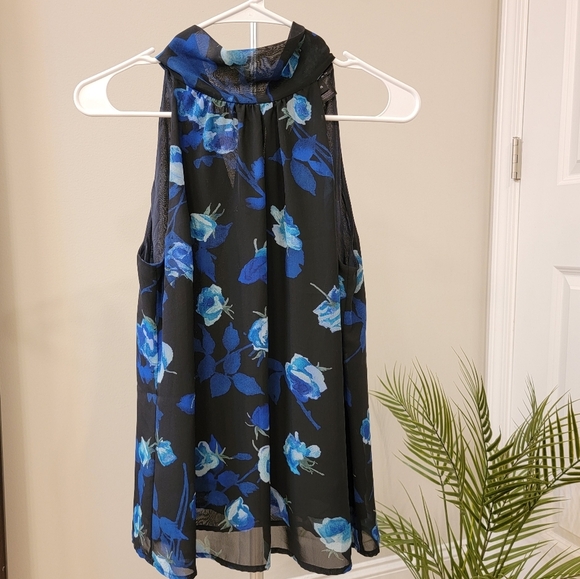 Pink Tartan Silk Halter Tie Blouse - Picture 5 of 6